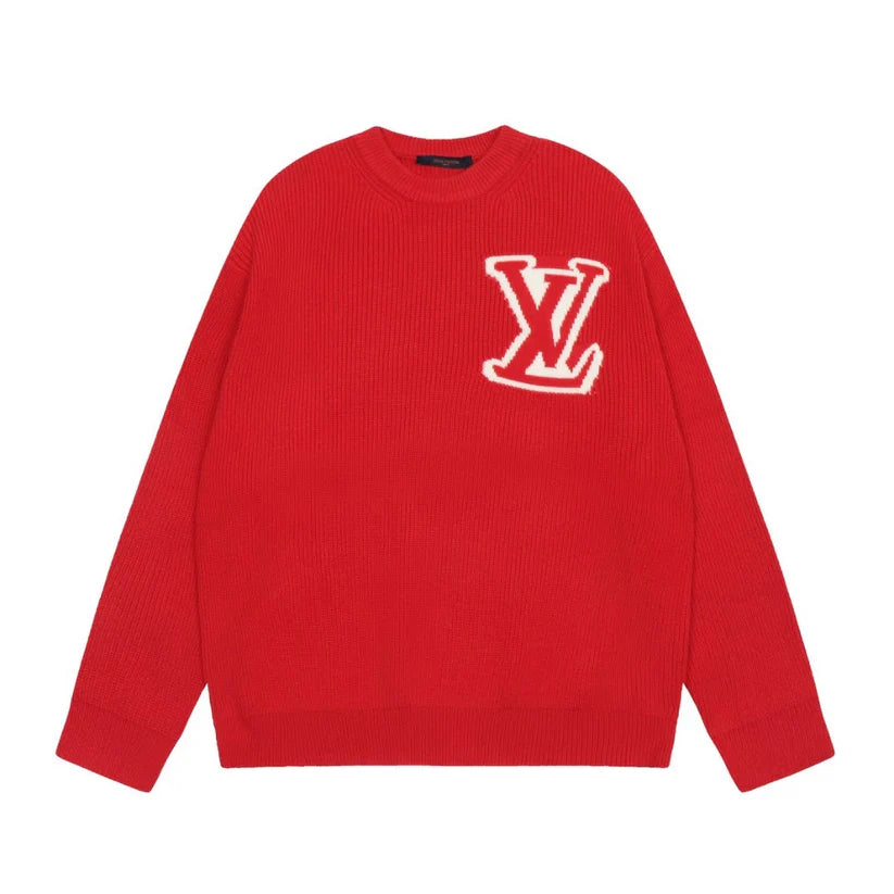 "LV" Designer Strickpulli