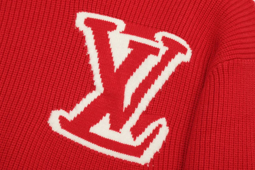 "LV" Designer Strickpulli