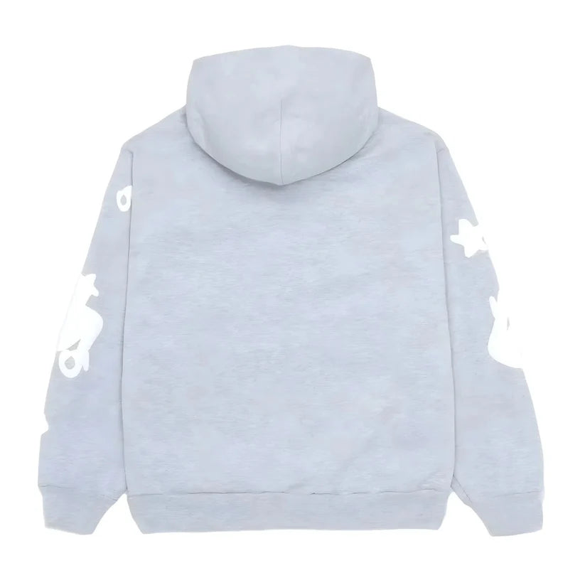 "Sp5der-Hoodie" Light Grey