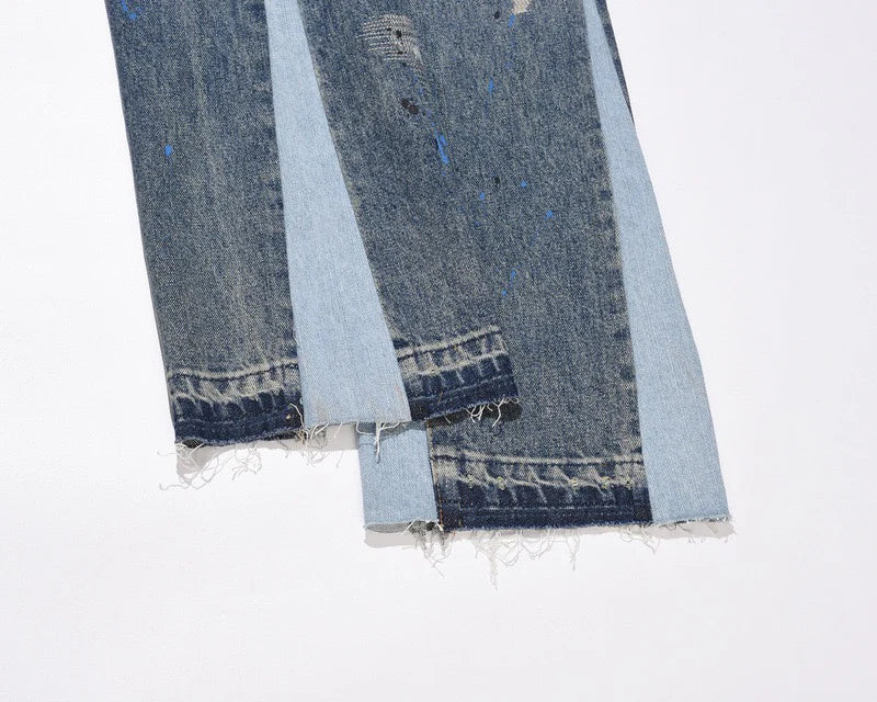 "Wavy"- Flared Denim