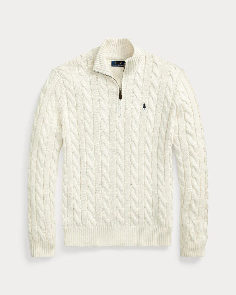"RL" Knit Halfzip