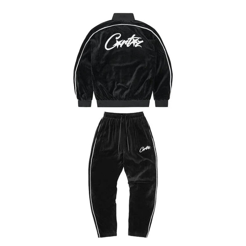 "CRTZ-Velour Tracksuit"